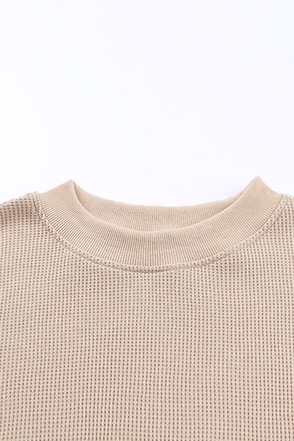 Waffle Knit Long Sleeve