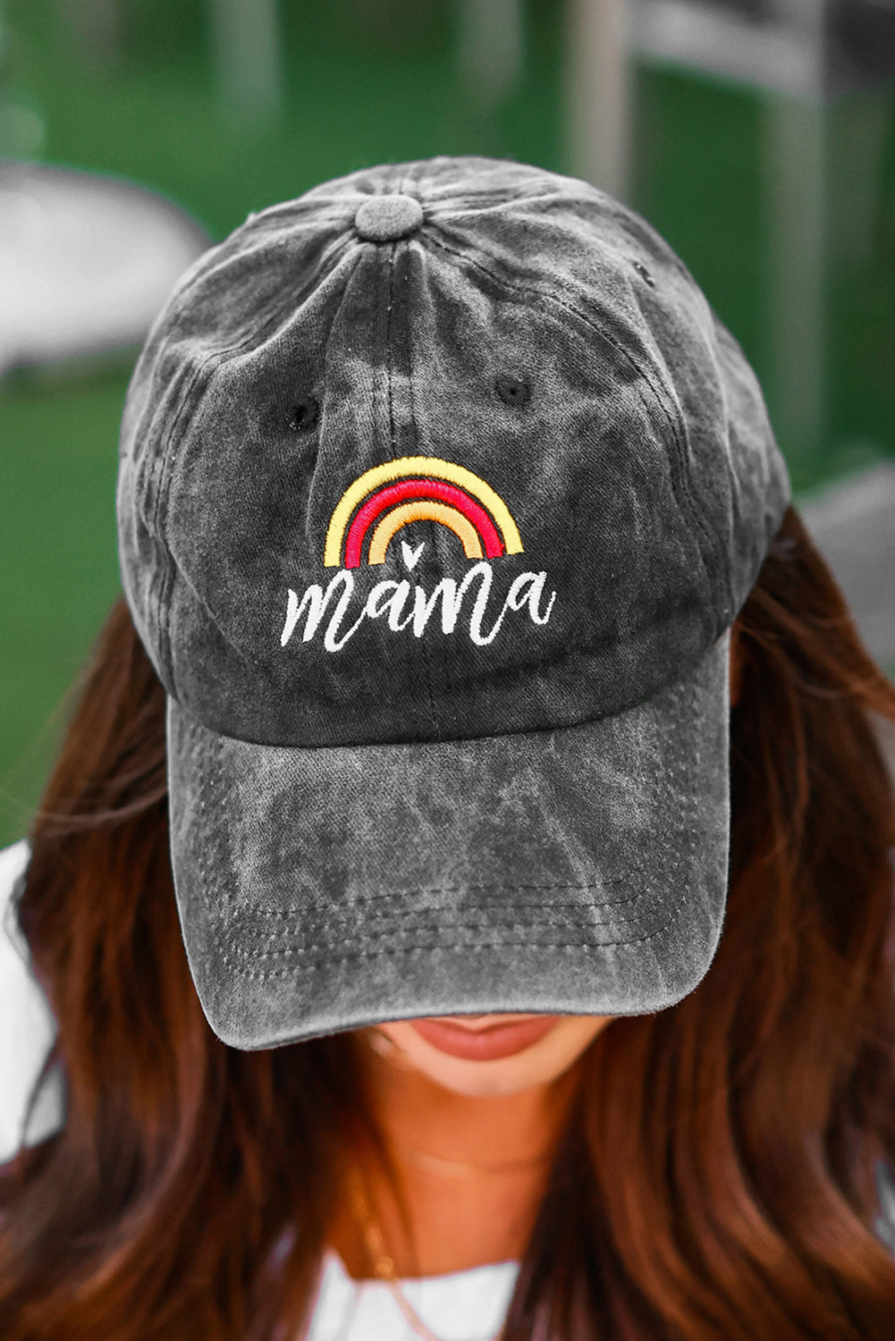 Mama Rainbow Cap