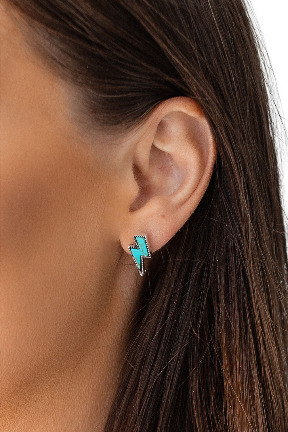 Turquoise Western Earring Set